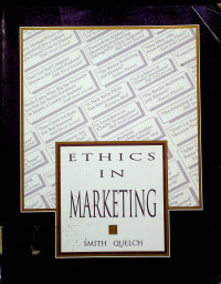 Image of ETHICS IN MARKETING