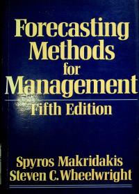 Image of Forescasting Methods for Management, Fifth Edition