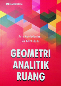 Image of Geometri Analitik Ruang