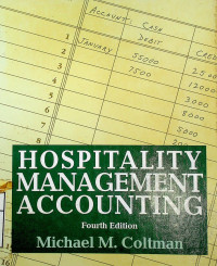 Image of HOSPITALITY MANAGEMENT ACCOUNTING Fourth Edition