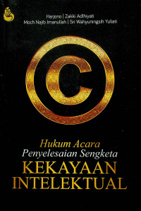 Image of Hukum Acara Penyelesaian Sengketa: KEKAYAAN INTELEKTUAL