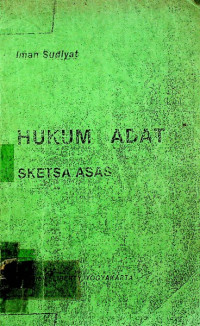 Image of HUKUM ADAT SKETSA ASAS