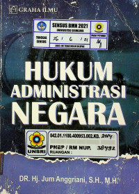 Image of HUKUM ADMINISTRASI NEGARA