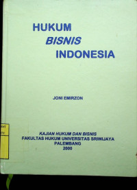 Image of HUKUM BISNIS  INDONESIA