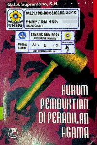 Image of HUKUM PEMBUKTIAN DI PERADILAN AGAMA