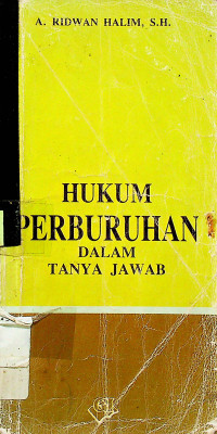 Image of HUKUM PERBURUHAN DALAM TANYA JAWAB