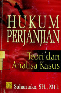 Image of HUKUM PERJANJIAN: Teori dan Analisa Kasus