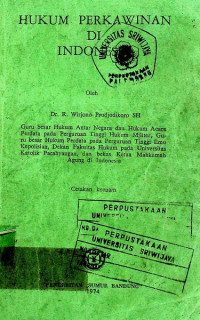 Image of HUKUM PERKAWINAN DI INDONESIA