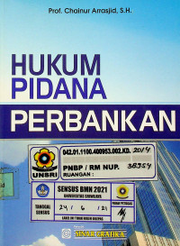 Image of HUKUM  PIDANA PERBANKAN