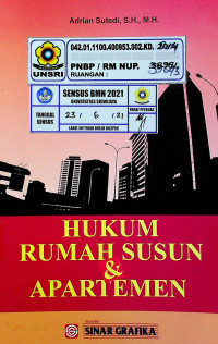 Image of HUKUM RUMAH SUSUN & APARTEMEN