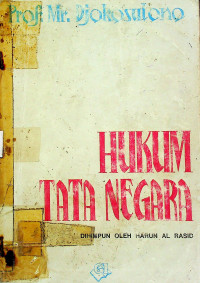 Image of HUKUM TATA NEGARA