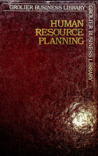 Image of HUMAN RESOURCE PLANNING