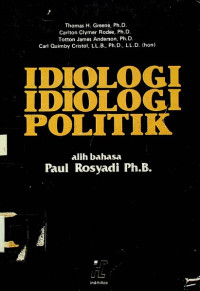 Image of IDIOLOGI - IDIOLOGI POLITIK