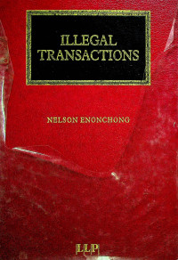 Image of ILLEGAL TRANSACTIONS