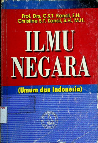 Image of ILMU NEGARA (Umum dan Indonesia)