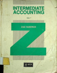 Image of INTERMEDIATE ACCOUNTING, Edisi 7