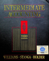 Image of INTERMEDIATE ACCOUNTING, THIRD EDITION