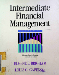 Image of Intermediate Financial Management FOURTH EDITION