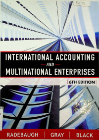 Image of INTERNATIONAL ACCOUNTING AND MULTINATIONAL ENTERPRISES