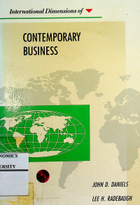Image of International Dimensions of CONTEMPORARY BUSINESS