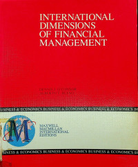 Image of INTERNATIONAL DIMENSIONS OF FINANCIAL MANAGEMENT