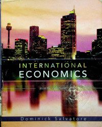 Image of INTERNATIONAL ECONOMICS, ninth edition