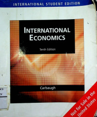 Image of INTERNATIONAL ECONOMICS, Tenth Edition