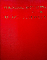 Image of INTERNATIONAL ENCYCLOPEDIA OF THE SOCIAL SCIENCES