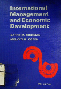 Image of International Management and Economic Development