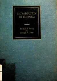 Image of INTRODUCTION TO BUSINESS