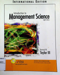 Image of Introduction to Management Science, Eighth Edition