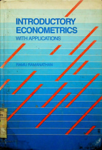 Image of INTRODUCTORY ECONOMETRICS WITH APPLICATIONS
