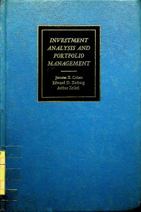 Image of INVESTMENT ANALYSIS AND PORTOFOLIO MANAGEMENT