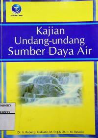 Image of Kajian Undang-undang Sumber Daya Air