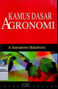Image of KAMUS DASAR AGRONOMI