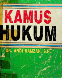Image of KAMUS HUKUM