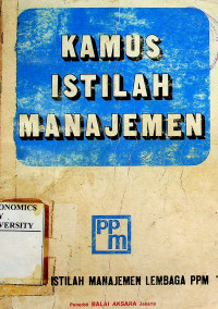 Image of KAMUS ISTILAH MANAJEMEN