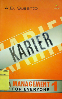 Image of KARIER MANAGEMENT FOR EVERYONE 1