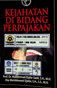 Image of KEJAHATAN DI BIDANG PERPAJAKAN