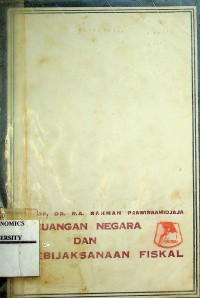 Image of KEUANGAN NEGARA DAN KEBIJAKSANAAN FISKAL