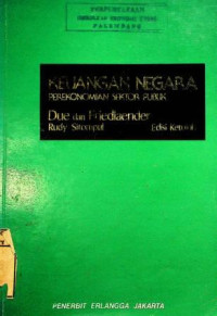 Image of KEUANGAN NEGARA PEREKONOMIAN SEKTOR PUBLIK, Edisi Ketujuh