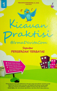 Image of Kicauan Praktisi @IrmaDevitaCom Seputar PERSEROAN TERBATAS