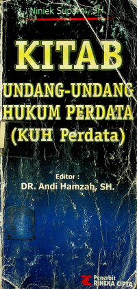 Image of KITAB UNDANG-UNDANG HUKUM PERDATA (KUP Perdata)