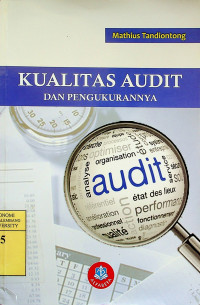Image of KUALITAS AUDIT DAN PENGUKURANNYA