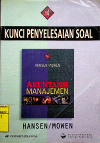 Image of KUNCI PENYELESAIAN SOAL AKUNTANSI MANAJEMEN