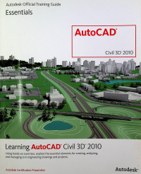 Image of Learning AutoCad Civil 3D 2010