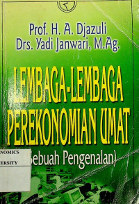 Image of LEMBAGA-LEMBAGA PEREKONOMIAN UMAT (Sebuah Pengenalan)