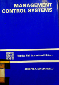 Image of MANAGEMENT CONTROL SYSTEMS
