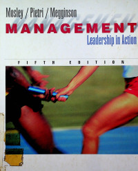 Image of MANAGEMENT Leadership in Action, FIFTH EDITION
