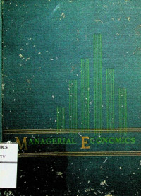 Image of MANAGERIAL ECONOMICS